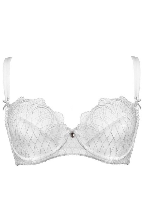 Biustonosz Soft Model Emma M-077/2 White - Mat Biustonosz Soft Model Emma M-077/2 White - Mat