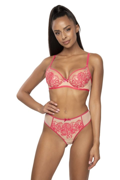 Biustonosz Soft Model Frances M-3804/2 Beige/Pink - Mat Biustonosz Soft Model Frances M-3804/2 Beige/Pink - Mat