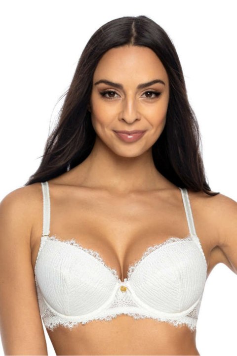 Biustonosz push up Biustonosz Push-up Model Evie M-3522/11 Milk - Mat Biustonosz push up Biustonosz Push-up Model Evie M-3522/11 Milk - Mat