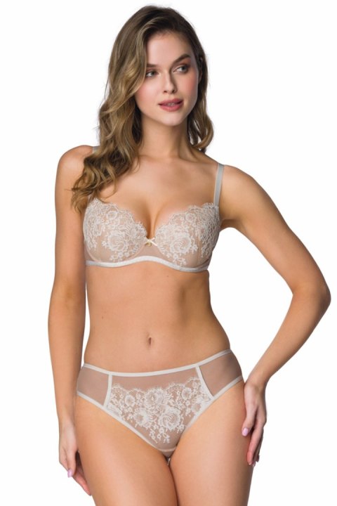 Biustonosz push up Biustonosz Push-up Model Frances M-3804/11 Beige/Milk - Mat Biustonosz push up Biustonosz Push-up Model Frances M-3804/11 Beige/Milk - Mat