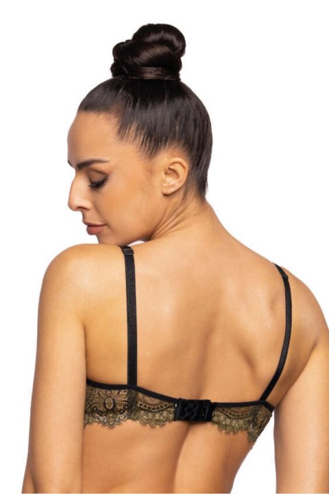 Biustonosz push up Biustonosz Push-up Model Chelsea M-3703/11 Khaki/Black - Mat Biustonosz push up Biustonosz Push-up Model Chelsea M-3703/11 Khaki/Black - Mat