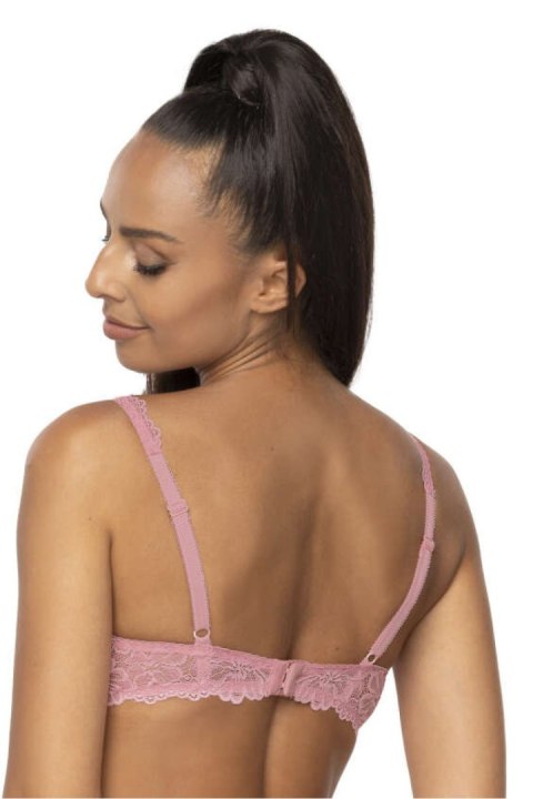 Biustonosz push up Biustonosz Usztywniany Model Carmela M-053/22 Pink 2 - Mat Biustonosz push up Biustonosz Usztywniany Model Carmela M-053/22 Pink 2 - Mat