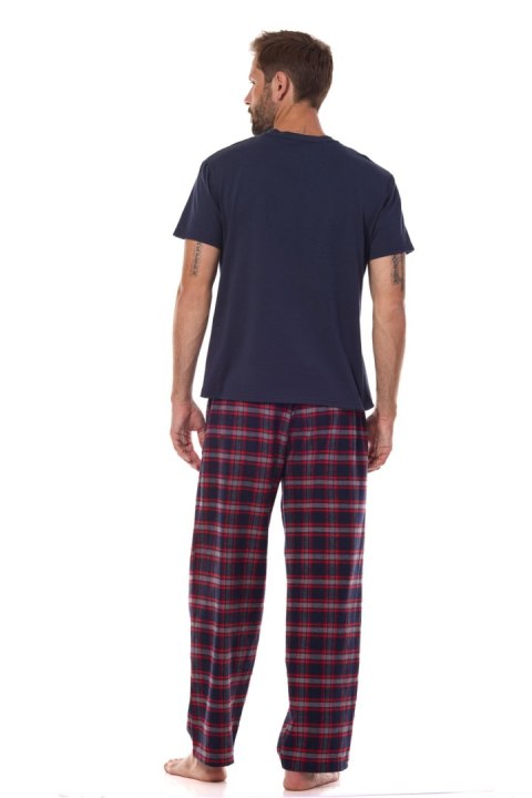 Piżama Męska Model Ben PD 2473 Dark Blue - L&L collection Piżama Męska Model Ben PD 2473 Dark Blue - L&L collection