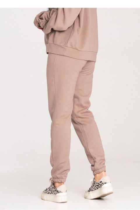 Spodnie Dresowe Model M1056 Beige - Figl Spodnie Dresowe Model M1056 Beige - Figl