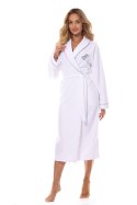 Szlafrok Damski Model Eco Long 2478 White - L&L collection