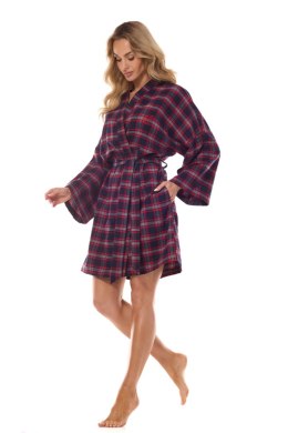 Szlafrok Damski Model Roxy Short 2474 Dark Blue - L&L collection