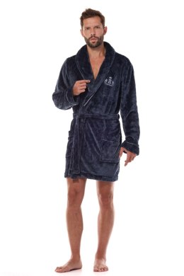 Szlafrok Męski Model BJ 2454 Grafit - L&L collection