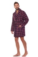 Szlafrok Męski Model Ben BJ Short 2470 Dark Blue - L&L collection