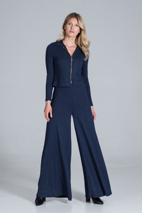 Bluzka Model M823 Navy - Figl Bluzka Model M823 Navy - Figl