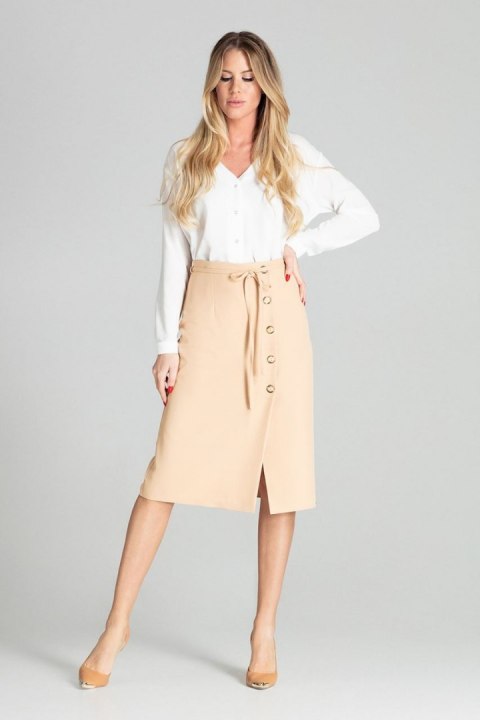 Spódnica Model M697 Beige - Figl Spódnica Model M697 Beige - Figl