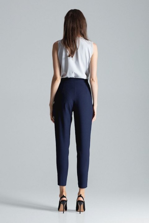 Spodnie Damskie Model M676 Navy - Figl Spodnie Damskie Model M676 Navy - Figl