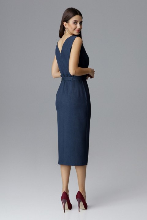Sukienka Model M633 Navy - Figl Sukienka Model M633 Navy - Figl