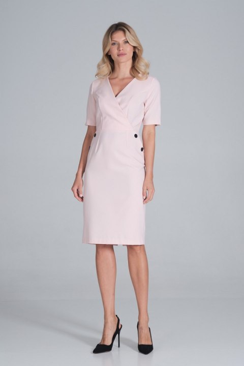 Sukienka Model M851 Pink - Figl Hurtownia odzieży on-line, moda damska, bielizna i obuwie dla kobiet - Matterhorn.pl Sukienka Model M851 Pink - Figl Hurtownia odzieży on-line, moda damska, bielizna i obuwie dla kobiet - Matterhorn.pl