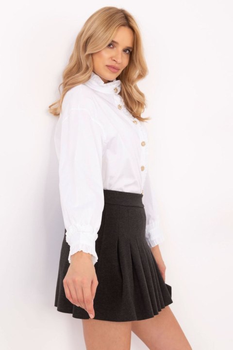 Koszula Damska Model MI-KS-C237.71 White - Italy Moda Koszula Damska Model MI-KS-C237.71 White - Italy Moda
