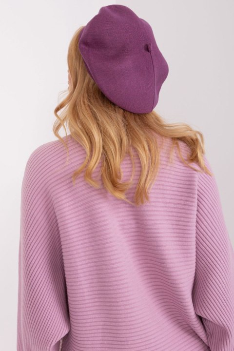 Beret Model AT-CZ-231305.82P Violet - AT Beret Model AT-CZ-231305.82P Violet - AT