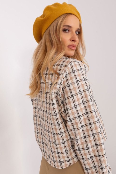 Beret Model AT-CZ-231305.85P Dark Yellow - AT Beret Model AT-CZ-231305.85P Dark Yellow - AT