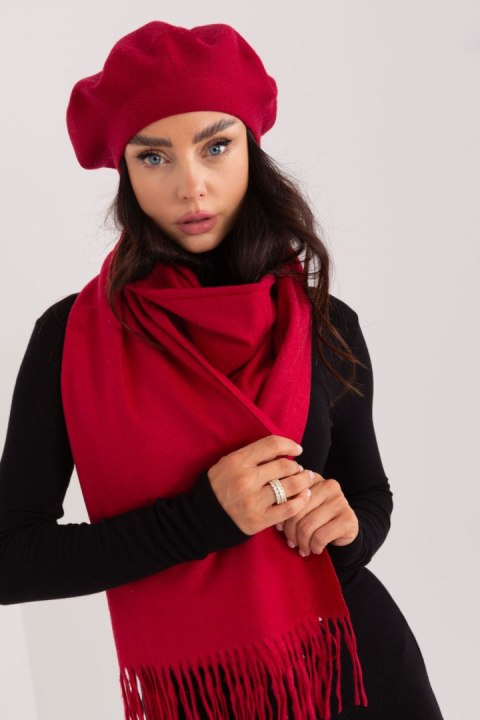 Beret Model AT-CZ-231305.91P Bordo - AT Beret Model AT-CZ-231305.91P Bordo - AT