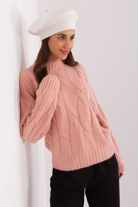 Beret Model AT-CZ-231305.91P Ecru - AT Beret Model AT-CZ-231305.91P Ecru - AT