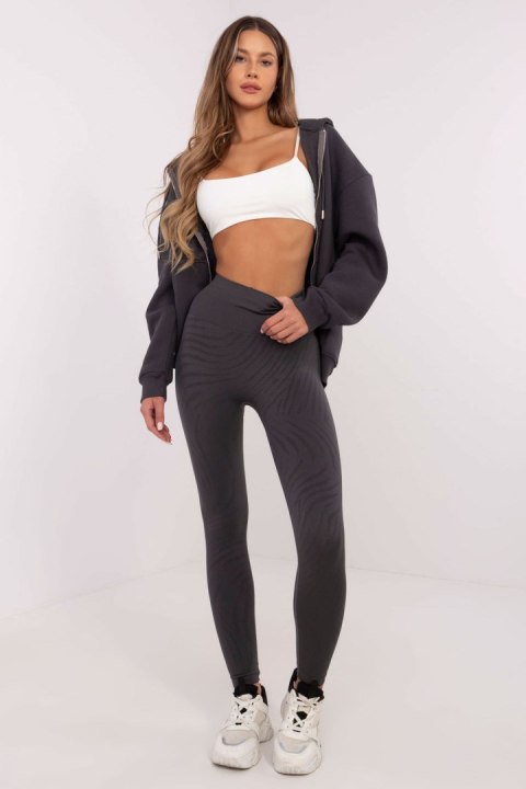 Legginsy Model NM-LG-NOU009.39 Dark Grey - NM Legginsy Model NM-LG-NOU009.39 Dark Grey - NM