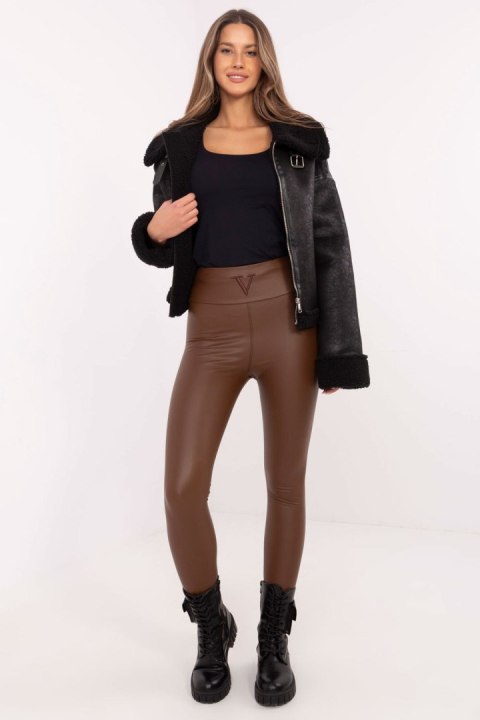 Legginsy Model NM-LG-TR1853.23 Brown - NM Legginsy Model NM-LG-TR1853.23 Brown - NM