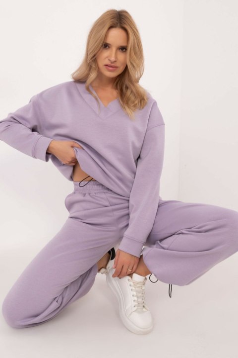 Spodnie Komplet Model LK-KMPL-509772.44 Light Violet - Lakerta Spodnie Komplet Model LK-KMPL-509772.44 Light Violet - Lakerta