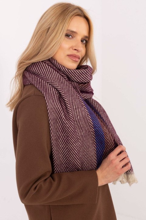 Szalik Model AT-SZ-18301.19 Bordo - AT Szalik Model AT-SZ-18301.19 Bordo - AT