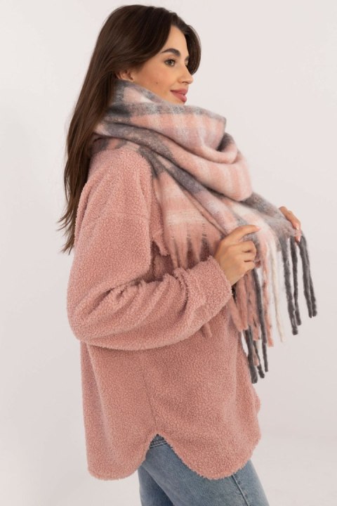 Szalik Model AT-SZ-231301.49 Grey/Pink - AT Szalik Model AT-SZ-231301.49 Grey/Pink - AT