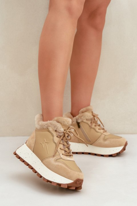 Buty Sportowe Model Big Star OO274A330 Beige - Step in style Buty Sportowe Model Big Star OO274A330 Beige - Step in style