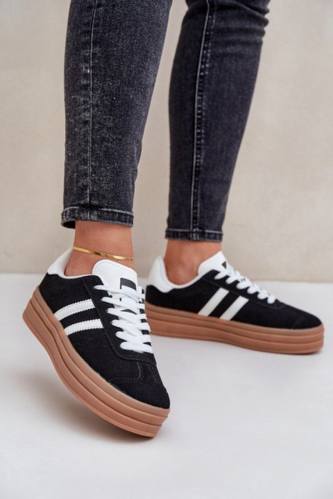 Buty Sportowe Model Egelia EV-508 Black - Step in style Buty Sportowe Model Egelia EV-508 Black - Step in style