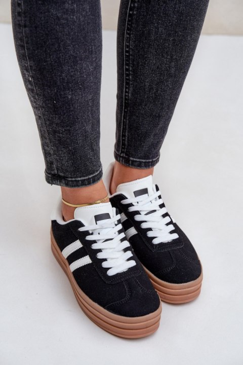 Buty Sportowe Model Egelia EV-508 Black - Step in style Buty Sportowe Model Egelia EV-508 Black - Step in style