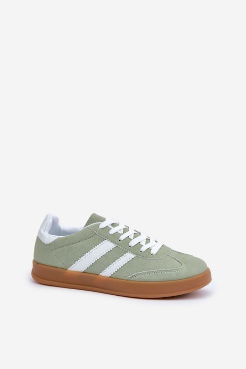 Buty Sportowe Model Ennorwen YY-108 Green - Step in style Buty Sportowe Model Ennorwen YY-108 Green - Step in style