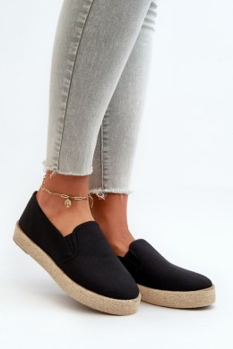 Espadryle Model Naloenma 24TX02-7698 Black - Step in style