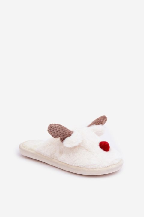 Kapcie Model Sennalith YL-72 White - Step in style Kapcie Model Sennalith YL-72 White - Step in style