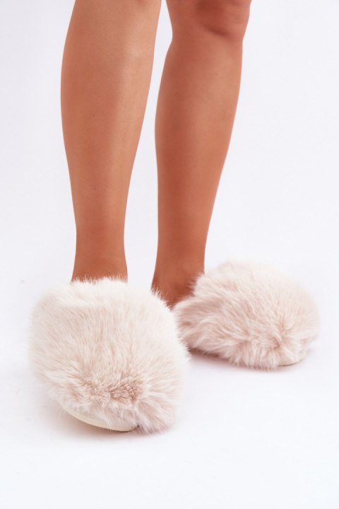 Kapcie Model Wladisa YL-327 Light Beige - Step in style Kapcie Model Wladisa YL-327 Light Beige - Step in style