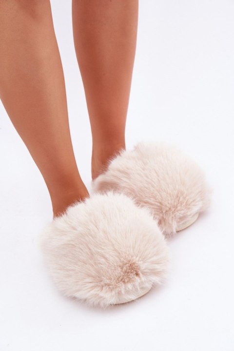 Kapcie Model Wladisa YL-327 Light Beige - Step in style Kapcie Model Wladisa YL-327 Light Beige - Step in style