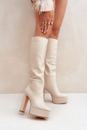 Kozaki Model Felilorn C-264 Light Beige - Step in style