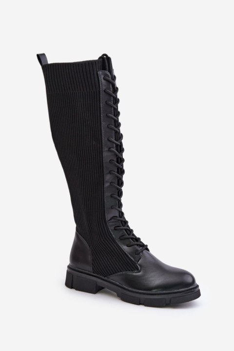 Kozaki Model Vamilena 9060 Black - Step in style Kozaki Model Vamilena 9060 Black - Step in style