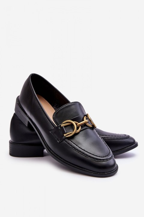 Mokasyny Model Lorien 2623-1 Black - Step in style Mokasyny Model Lorien 2623-1 Black - Step in style