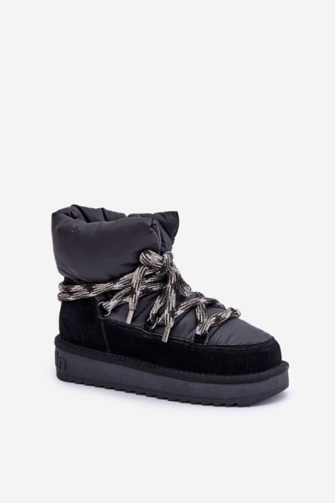 Śniegowce Model D.Franklin DFSH375003 Black - Step in style Śniegowce Model D.Franklin DFSH375003 Black - Step in style