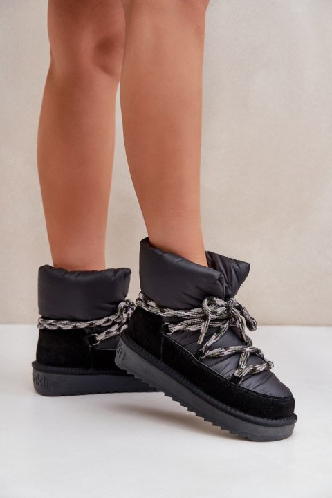 Śniegowce Model D.Franklin DFSH375003 Black - Step in style Śniegowce Model D.Franklin DFSH375003 Black - Step in style