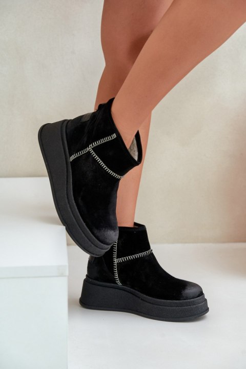 Śniegowce Model Maciejka 06769-01 Black - Step in style Śniegowce Model Maciejka 06769-01 Black - Step in style