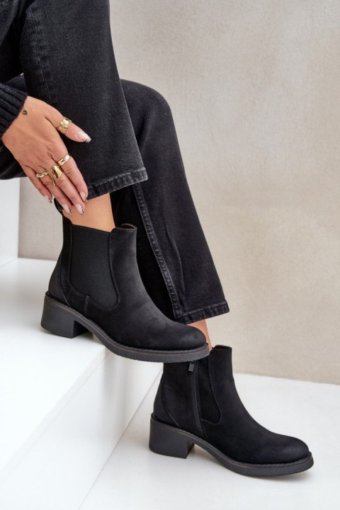 Sztyblety Model Savalindra M712 Black - Step in style Sztyblety Model Savalindra M712 Black - Step in style