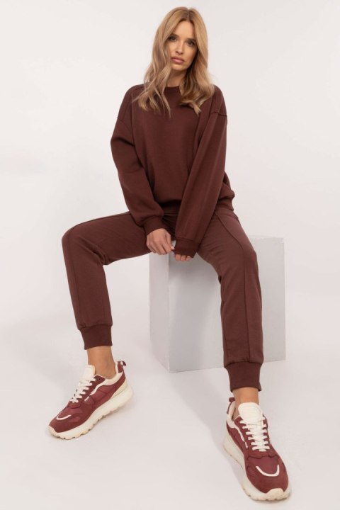 Bluza Damska Model CLM-BL-1280.22 Brown - Factory Price Bluza Damska Model CLM-BL-1280.22 Brown - Factory Price
