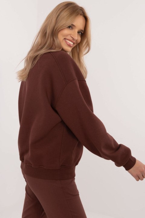 Bluza Damska Model CLM-BL-1280.22 Brown - Factory Price Bluza Damska Model CLM-BL-1280.22 Brown - Factory Price
