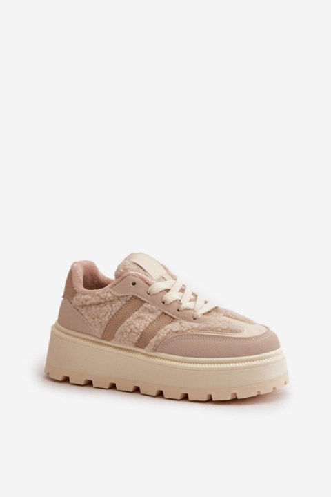 Buty Sportowe Model Daivlene 24886 Beige - Step in style Buty Sportowe Model Daivlene 24886 Beige - Step in style