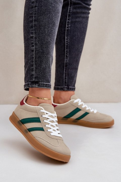 Buty Sportowe Model Ennorwen YY-108 Beige - Step in style Buty Sportowe Model Ennorwen YY-108 Beige - Step in style