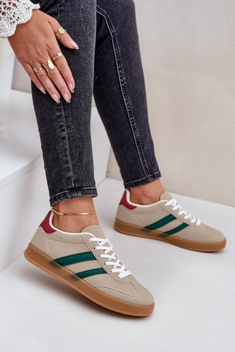 Buty Sportowe Model Ennorwen YY-108 Beige - Step in style Buty Sportowe Model Ennorwen YY-108 Beige - Step in style