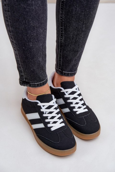 Buty Sportowe Model Ennorwen YY-108 Black - Step in style Buty Sportowe Model Ennorwen YY-108 Black - Step in style