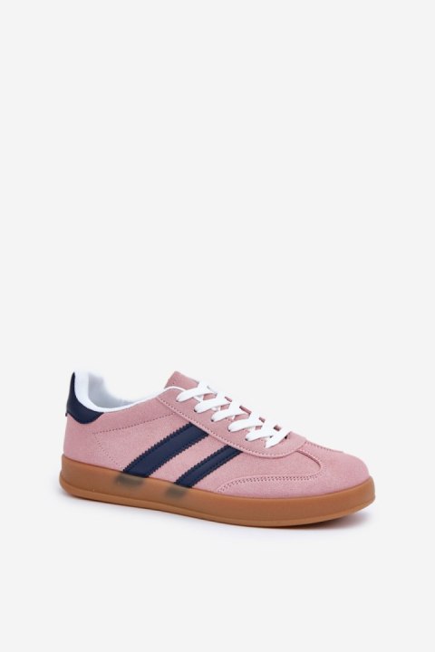 Buty Sportowe Model Ennorwen YY-108 Pink - Step in style Buty Sportowe Model Ennorwen YY-108 Pink - Step in style