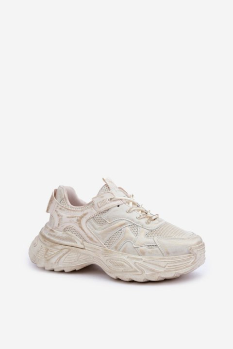 Buty Sportowe Model Seladwen 8952 Beige - Step in style Buty Sportowe Model Seladwen 8952 Beige - Step in style